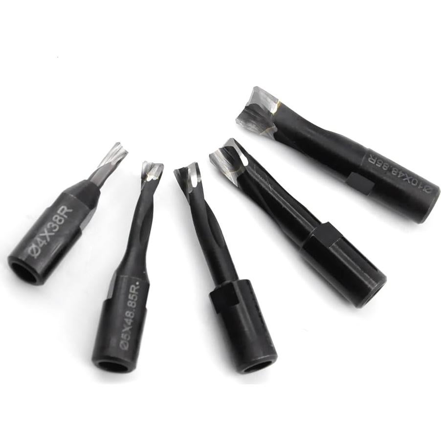 Juego de Cortadores de Carburo Sólido Hopson 5 Piezas 4-10mm