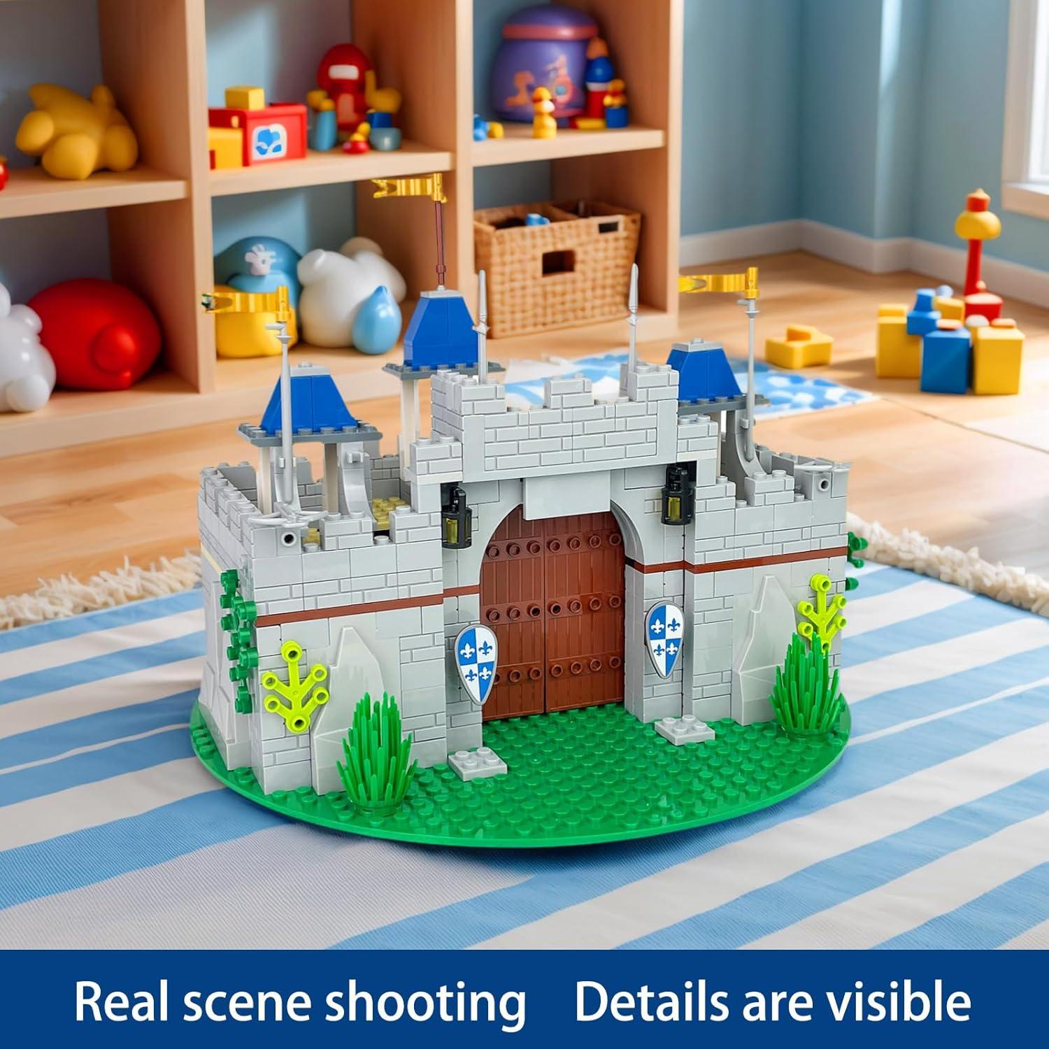 Conjunto de Bloques de Construcción Castillo Medieval Usoway 12 Figuras