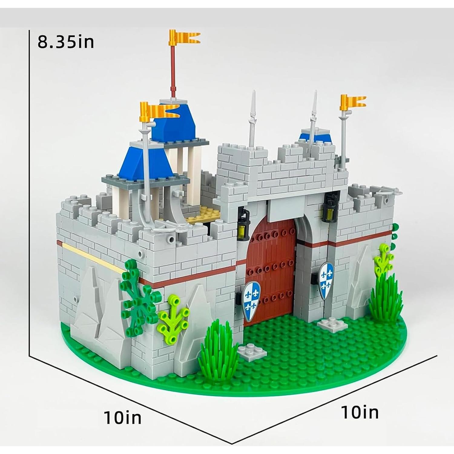 Conjunto de Bloques de Construcción Castillo Medieval Usoway 12 Figuras