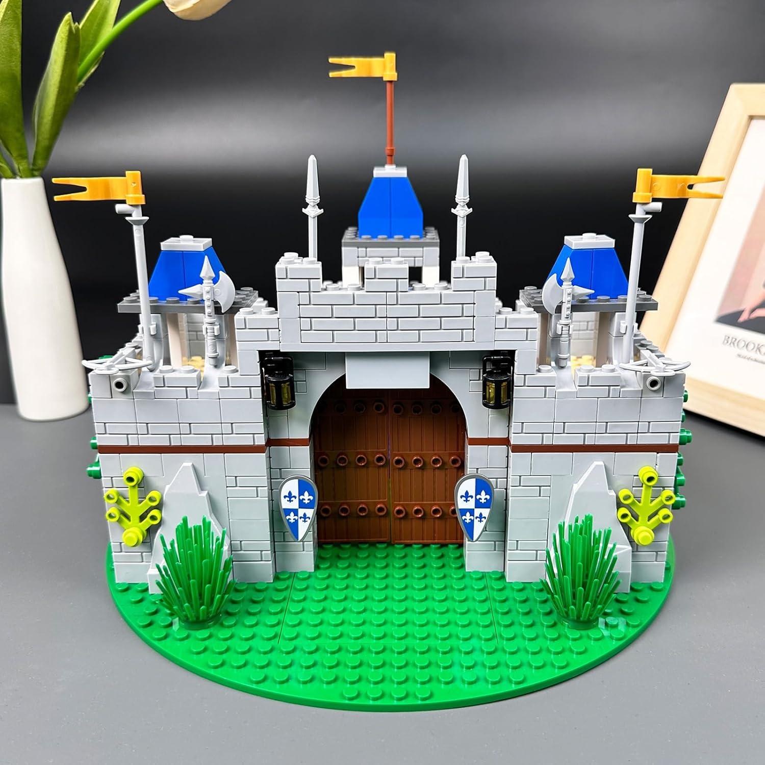 Conjunto de Bloques de Construcción Castillo Medieval Usoway 12 Figuras