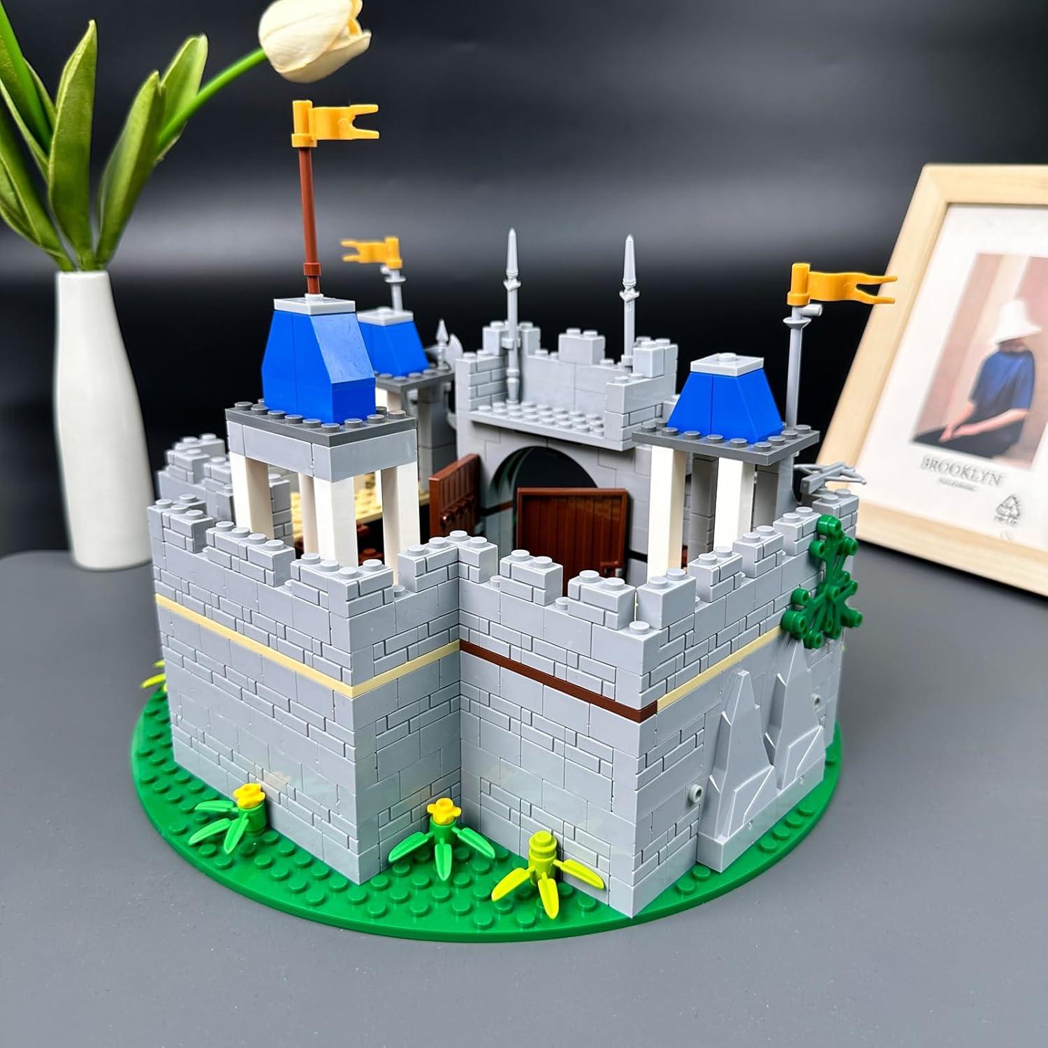 Conjunto de Bloques de Construcción Castillo Medieval Usoway 12 Figuras