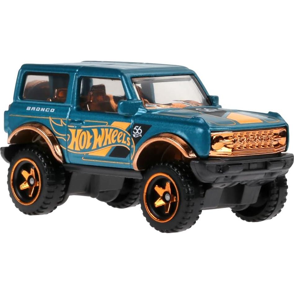 Vehículo coleccionable Hot Wheels Ford Bronco 2021 Verde