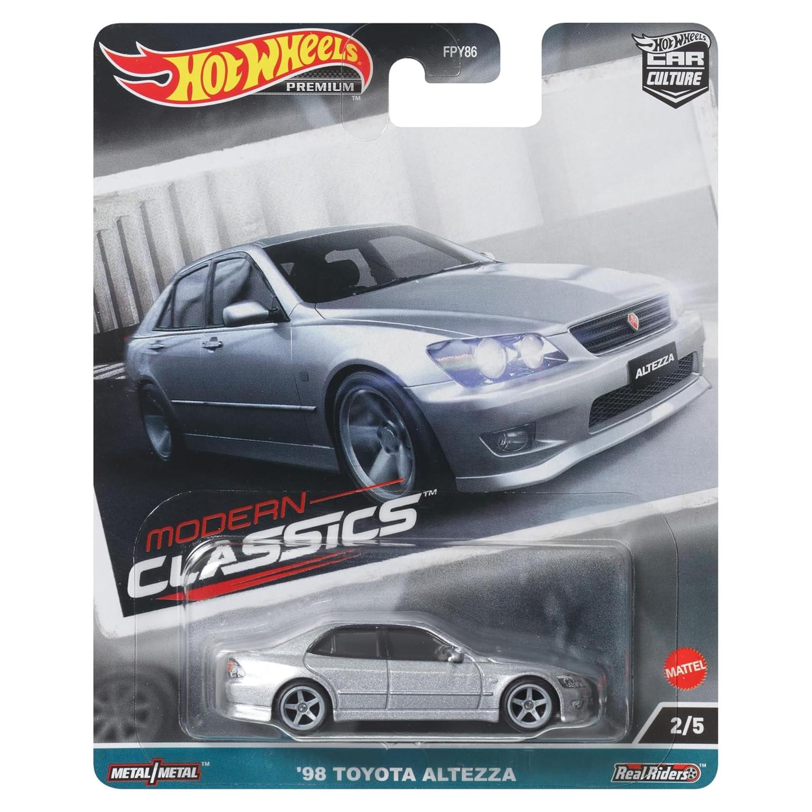 Hot Wheels HKC66 Toyota Altezza 1998 - Mini Auto 81.65g