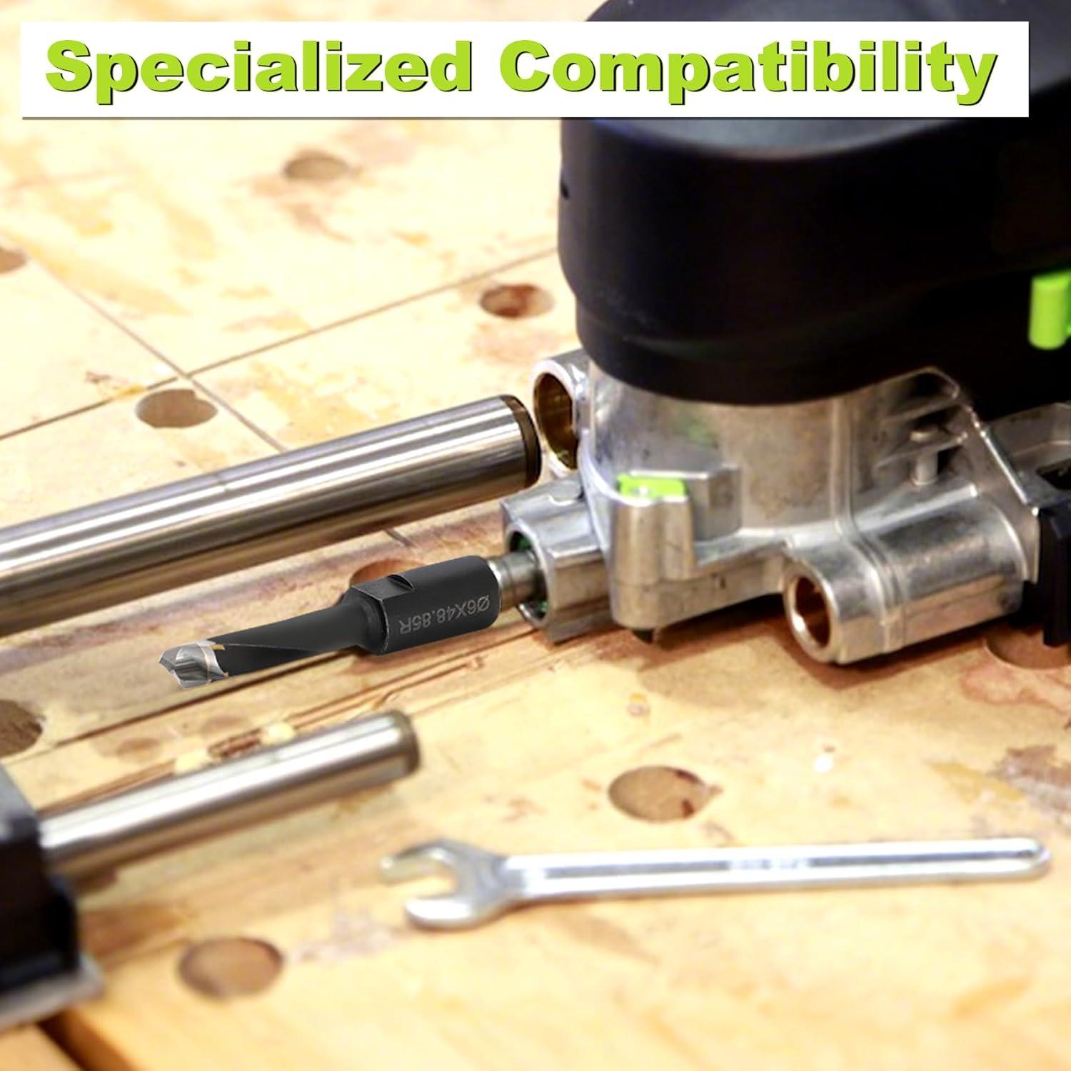 Juego de Puntas de Dominó ZSUCC Carburo Sólido 4-10mm