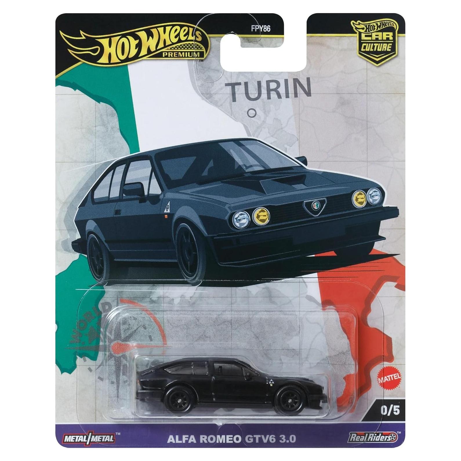Hot Wheels Premium Alfa Romeo GTV6 3.0 Chase 2024