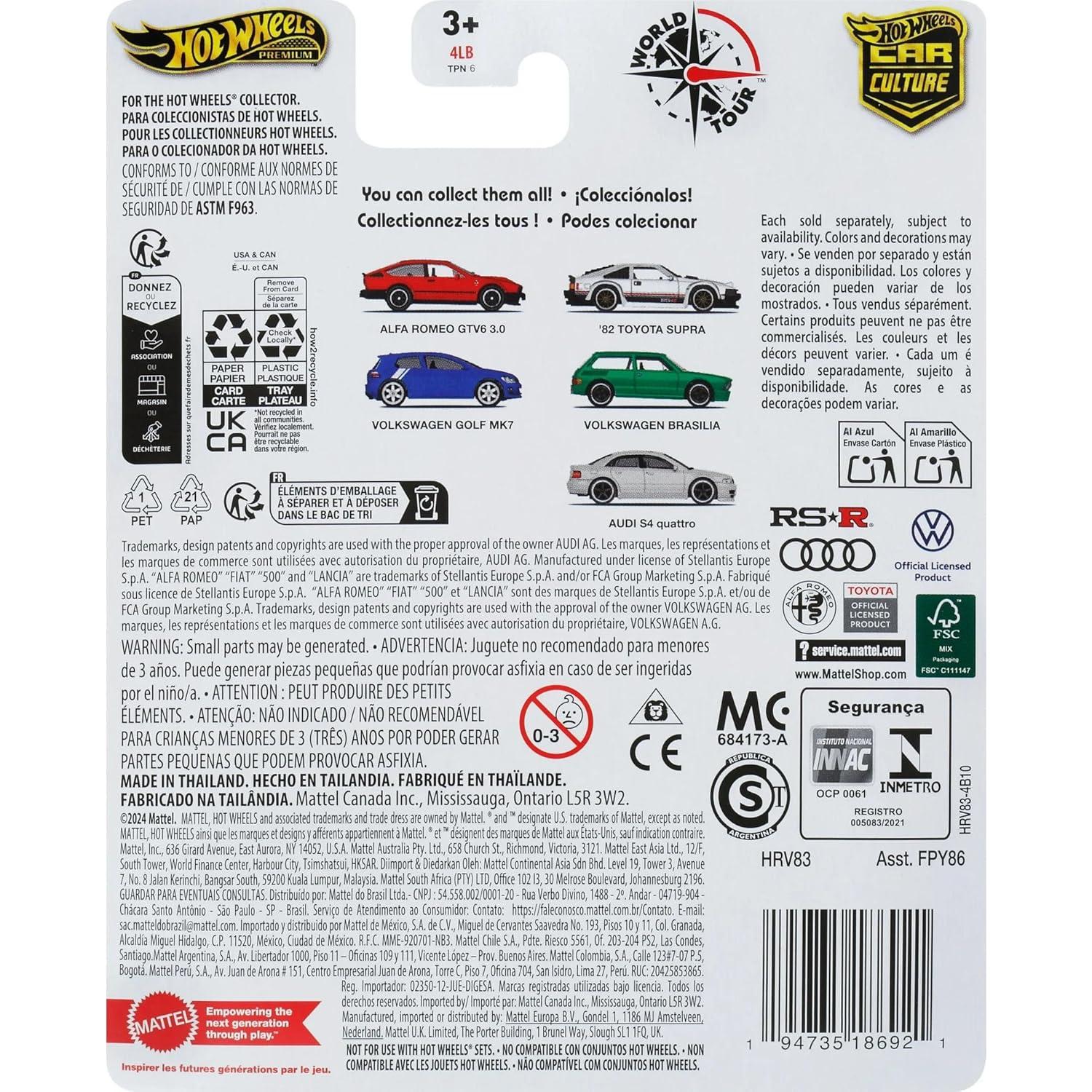 Hot Wheels Premium Alfa Romeo GTV6 3.0 Chase 2024