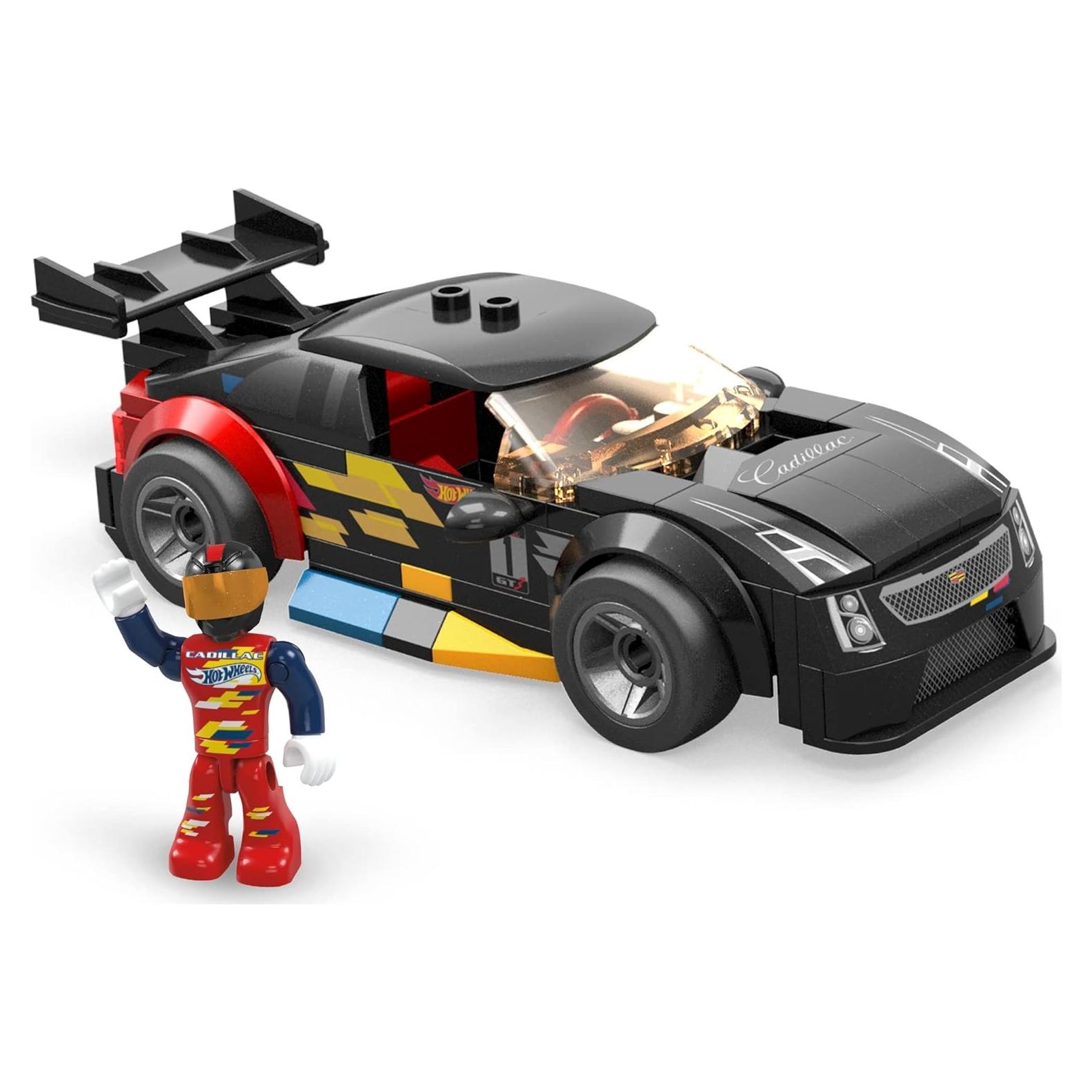 Set de Construcción MEGA Hot Wheels Cadillac ATS-V R 90 Piezas