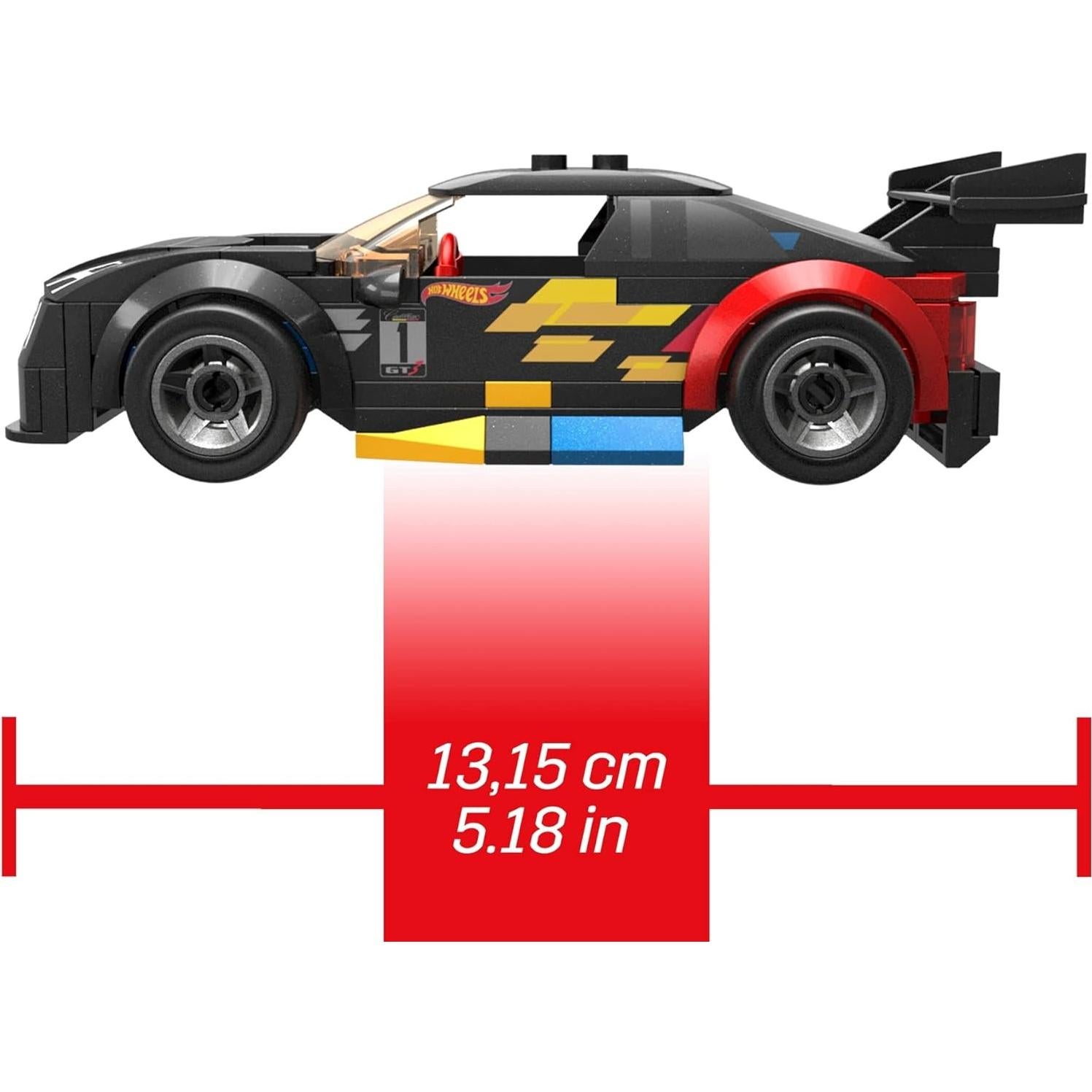 Set de Construcción MEGA Hot Wheels Cadillac ATS-V R 90 Piezas