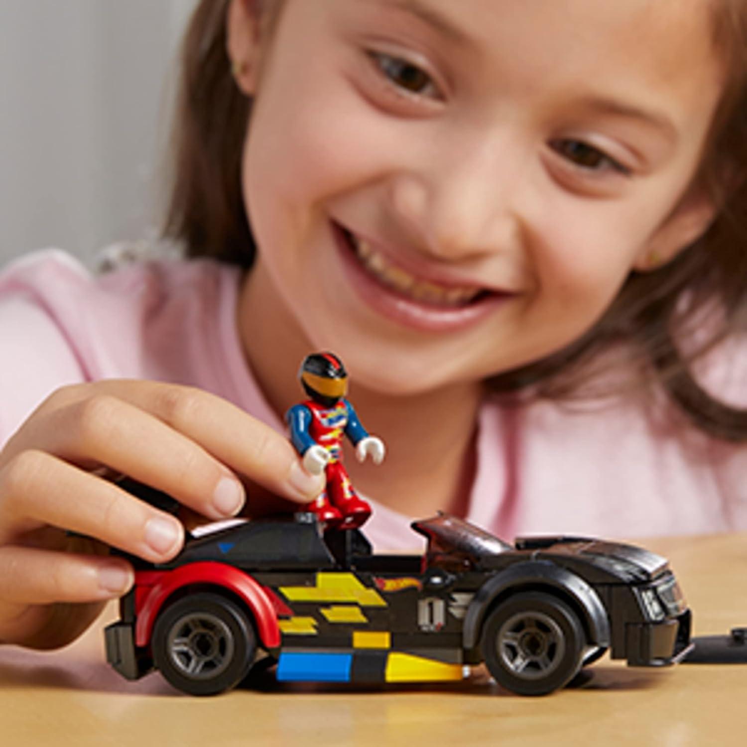 Set de Construcción MEGA Hot Wheels Cadillac ATS-V R 90 Piezas