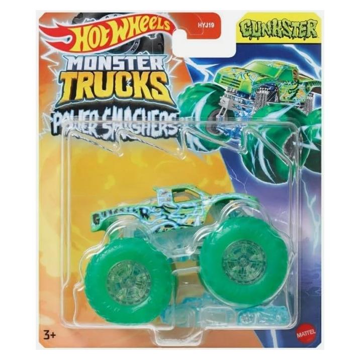 Hot Wheels Monster Trucks 2024 Gunkster 1:64 Metal Fundido