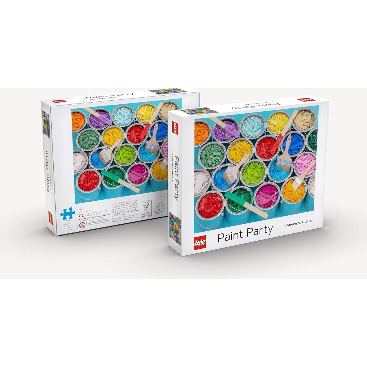 Rompecabezas LEGO Fiesta de Pintura 1000 Piezas 61x51cm