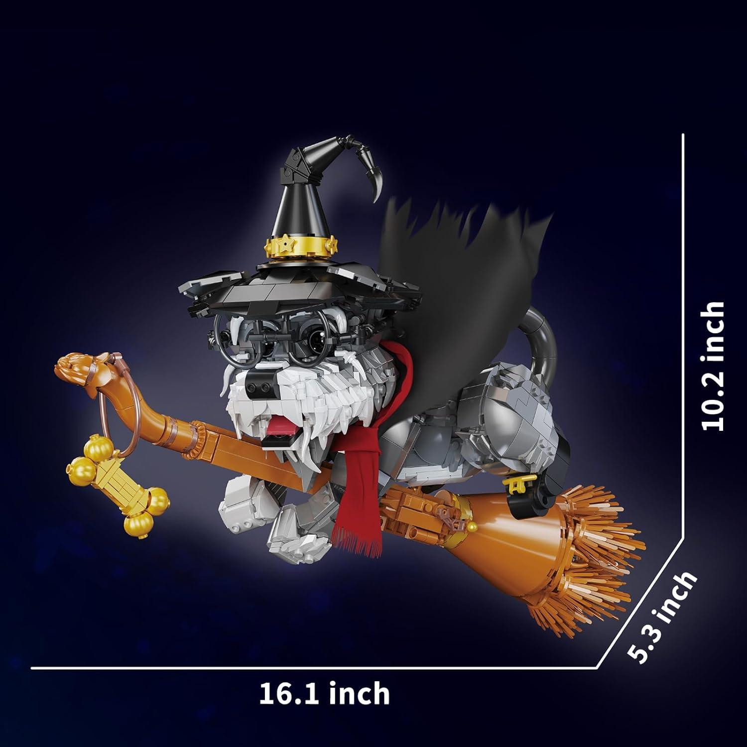Bloques de Construcción Mágicos Mini Schnauzer 1298 Piezas
