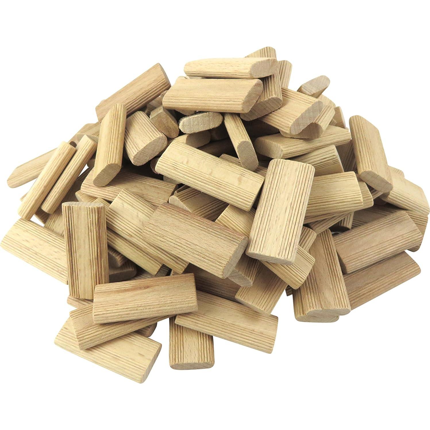 Tenones Sueltos Taytools 120 Piezas 8x22x50mm Madera Haya