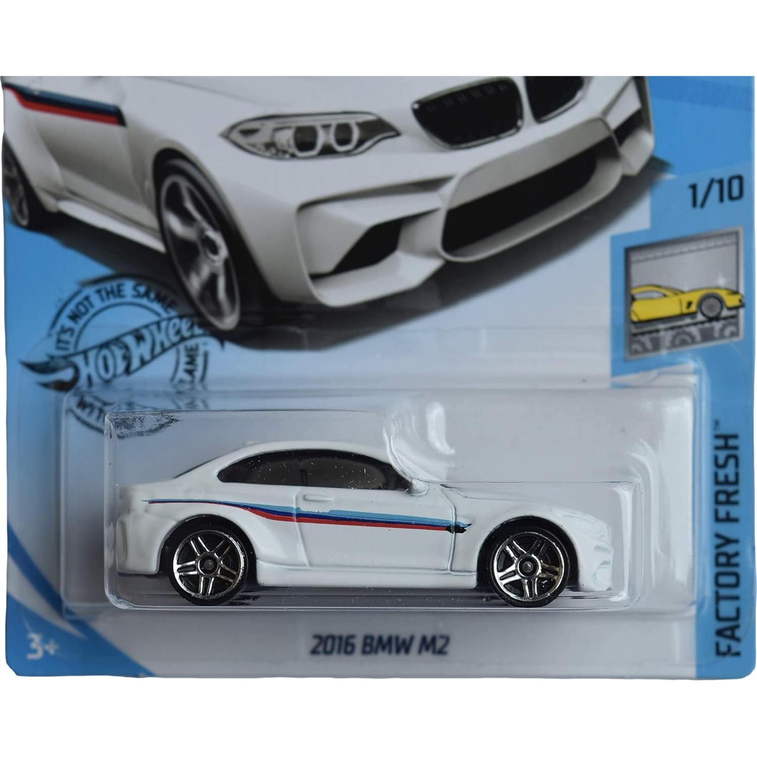 Hot Wheels BMW M2 2016 Blanco 1:10 Serie Fresca de Fábrica