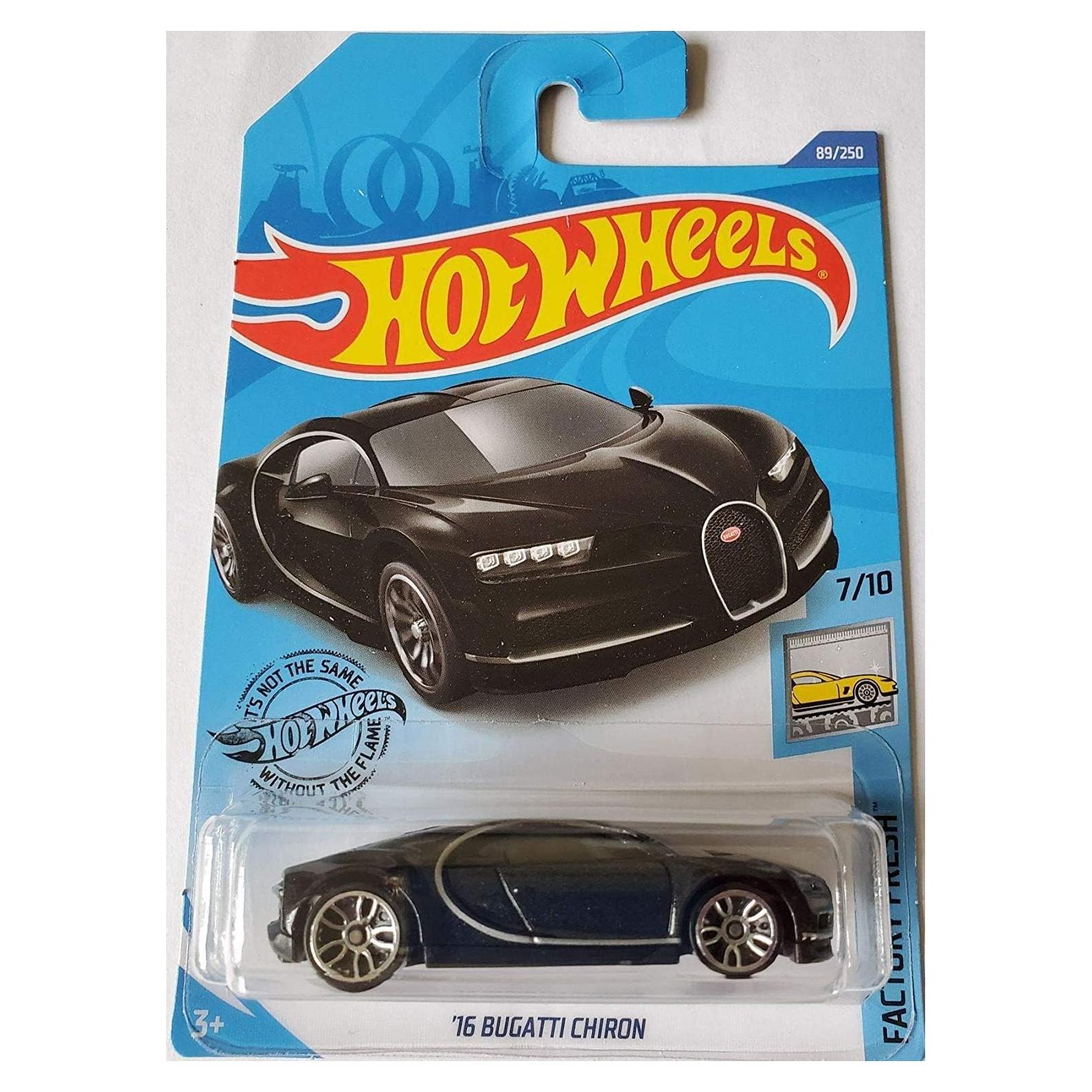 Hot Wheels Bugatti Chiron 2020 Escala 1:64 Coleccionable