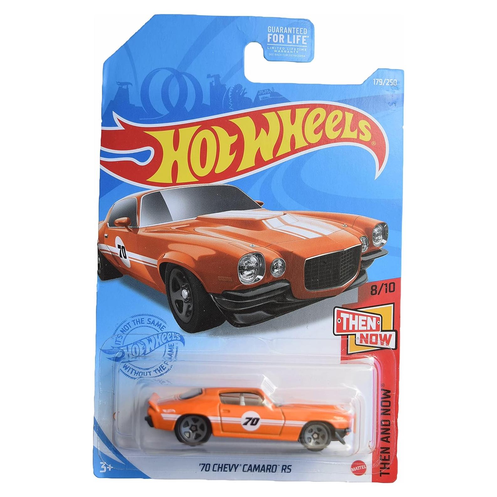 Hot Wheels Camaro RS 1970 Naranja 1:64 Mattel
