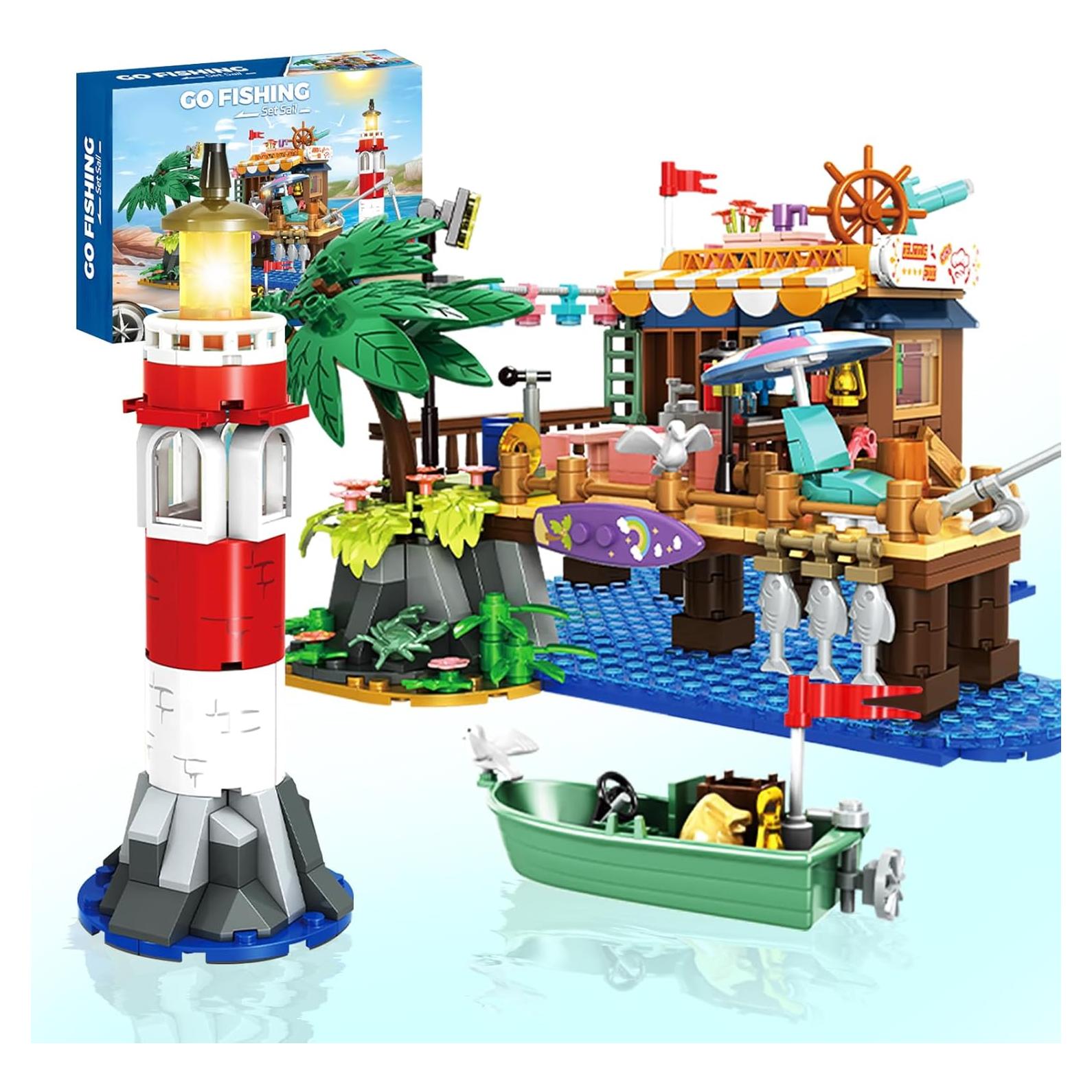 Set de Construcción Cabaña Costera TENYEAH 603 Piezas