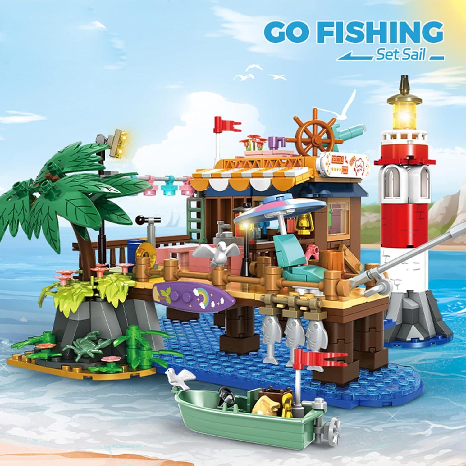 Set de Construcción Cabaña Costera TENYEAH 603 Piezas