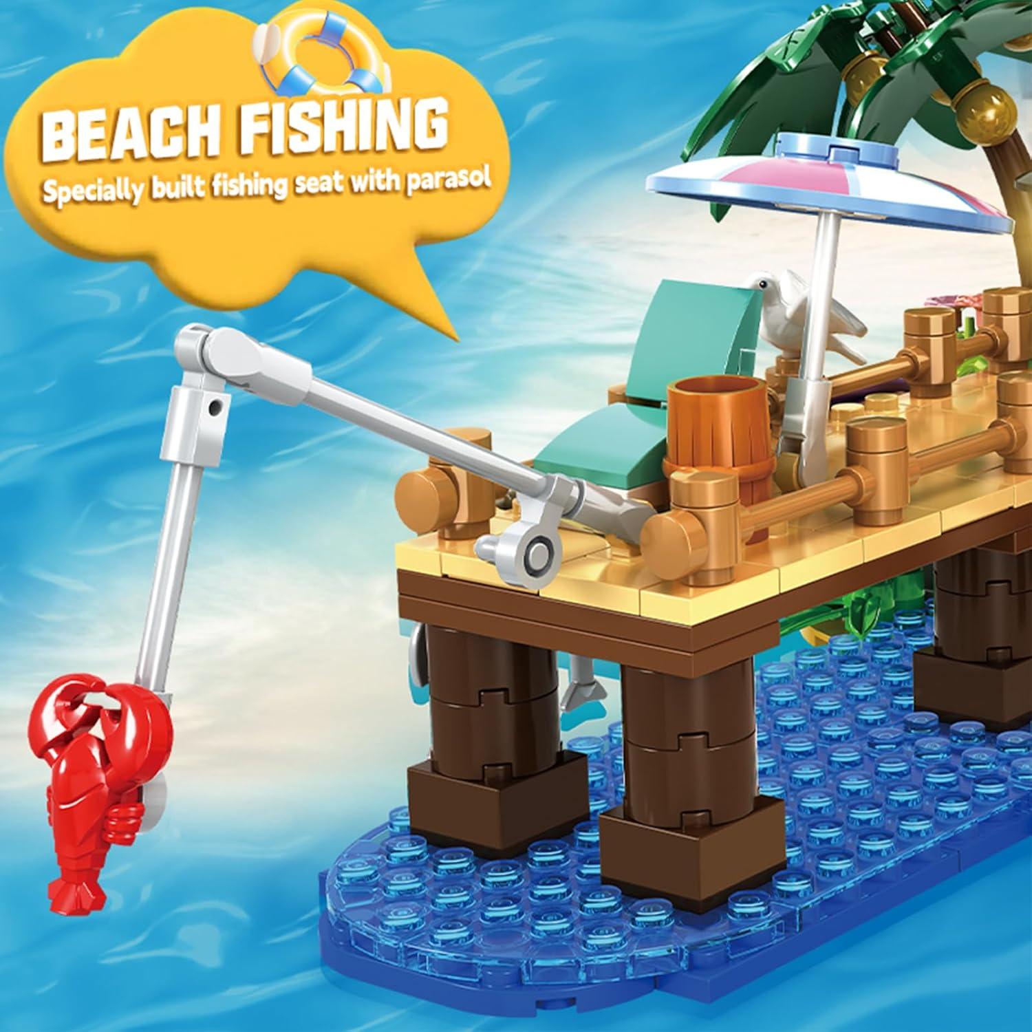 Set de Construcción Cabaña Costera TENYEAH 603 Piezas