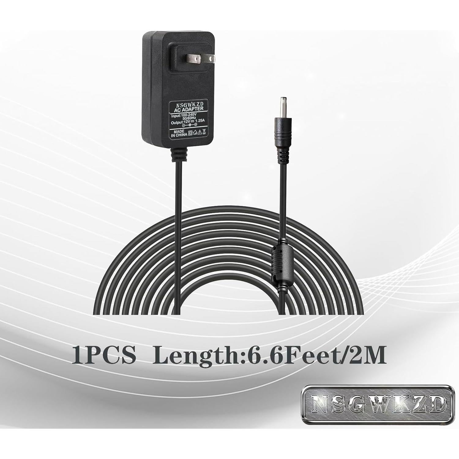 Cargador 15W NSGWKZD para Echo Show 5 y Dot 3ra a 5ta Gen