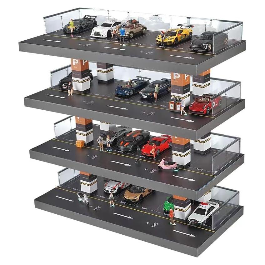 Estuche de Exhibición para Coches Hot Wheels Luay Wuliza 24 Espacios