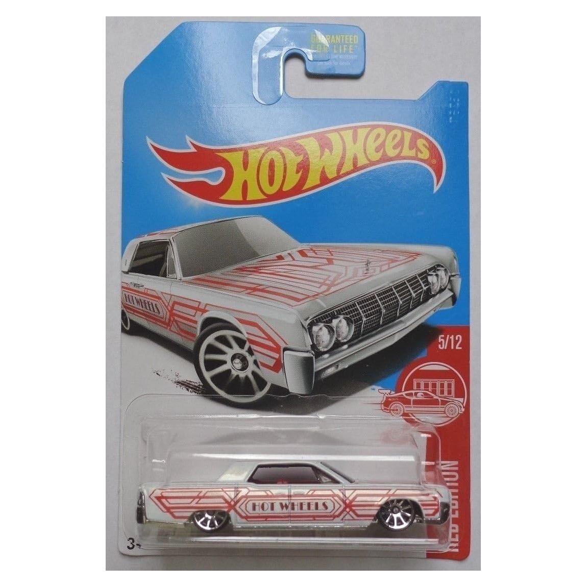 Hot Wheels 2017 Lincoln Continental Edición Roja 1:64