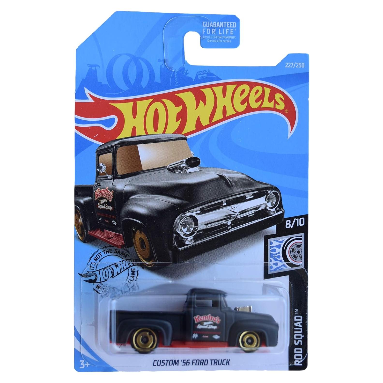 Camión Hot Wheels Ford Personalizado '56 Negro 227/250