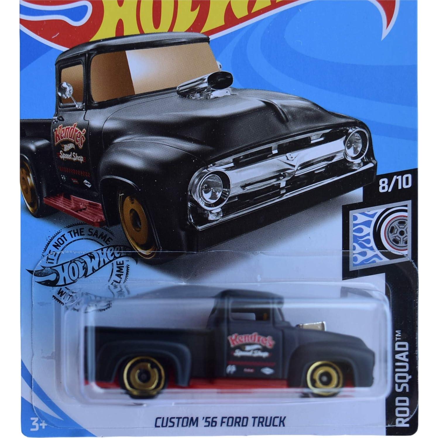 Camión Hot Wheels Ford Personalizado '56 Negro 227/250