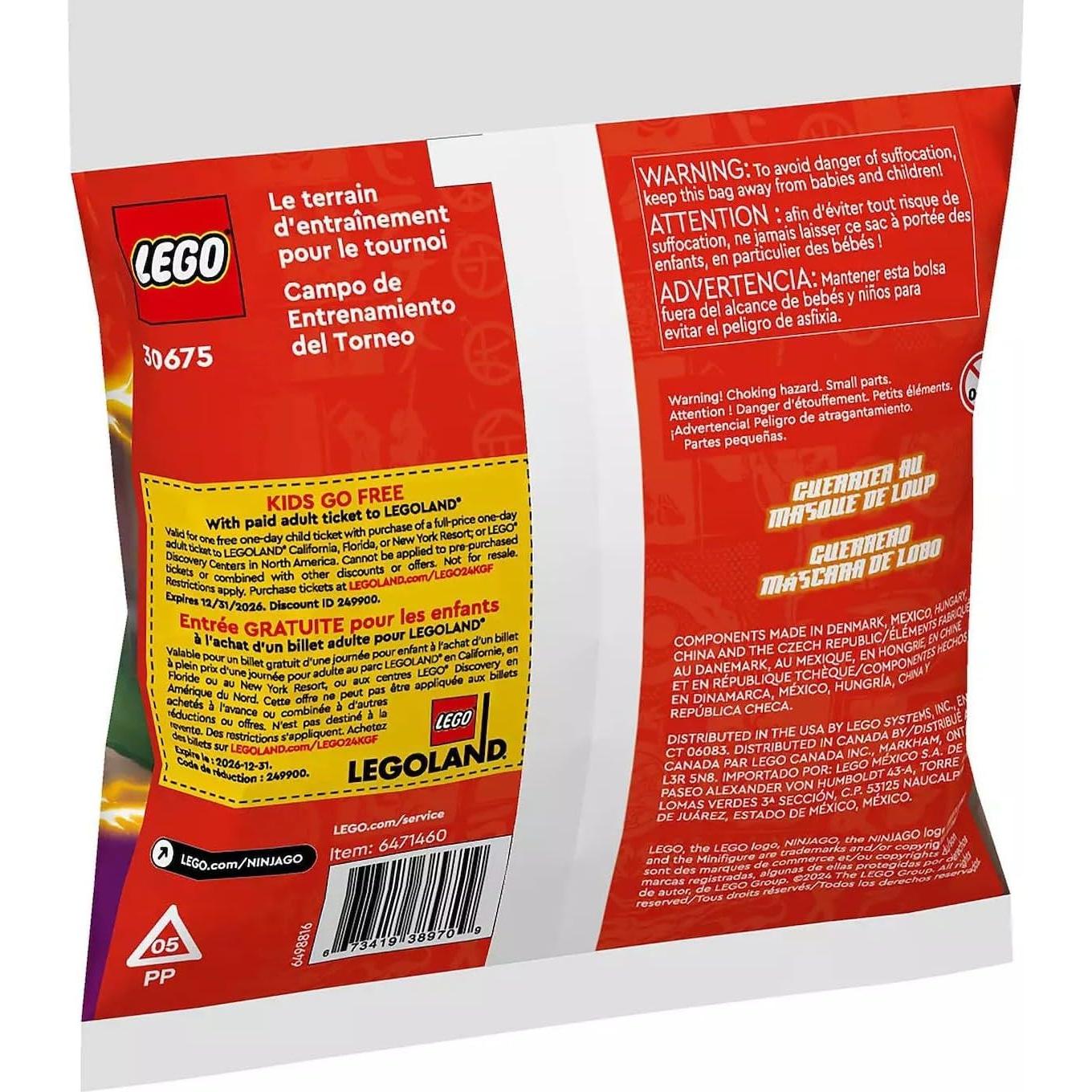 LEGO NINJAGO Campo de Entrenamiento 30675 - 49 Piezas