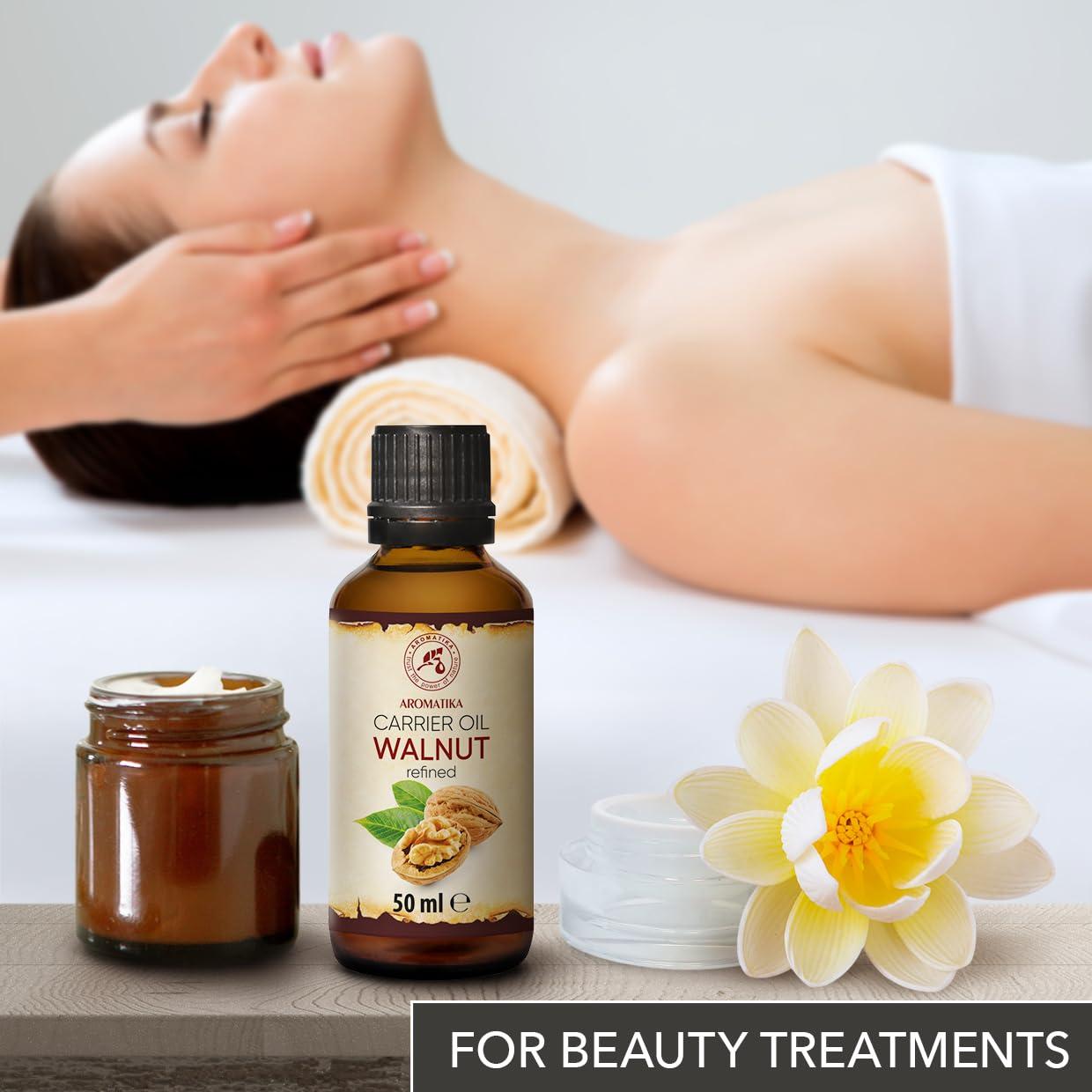 Aceite de Nuez Aromatika 50ml 100% Puro para Piel y Cabello