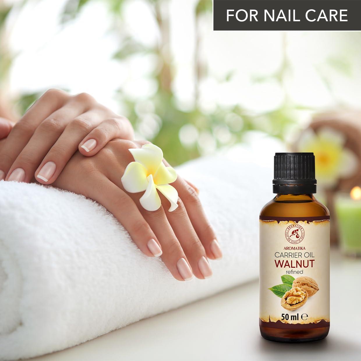 Aceite de Nuez Aromatika 50ml 100% Puro para Piel y Cabello