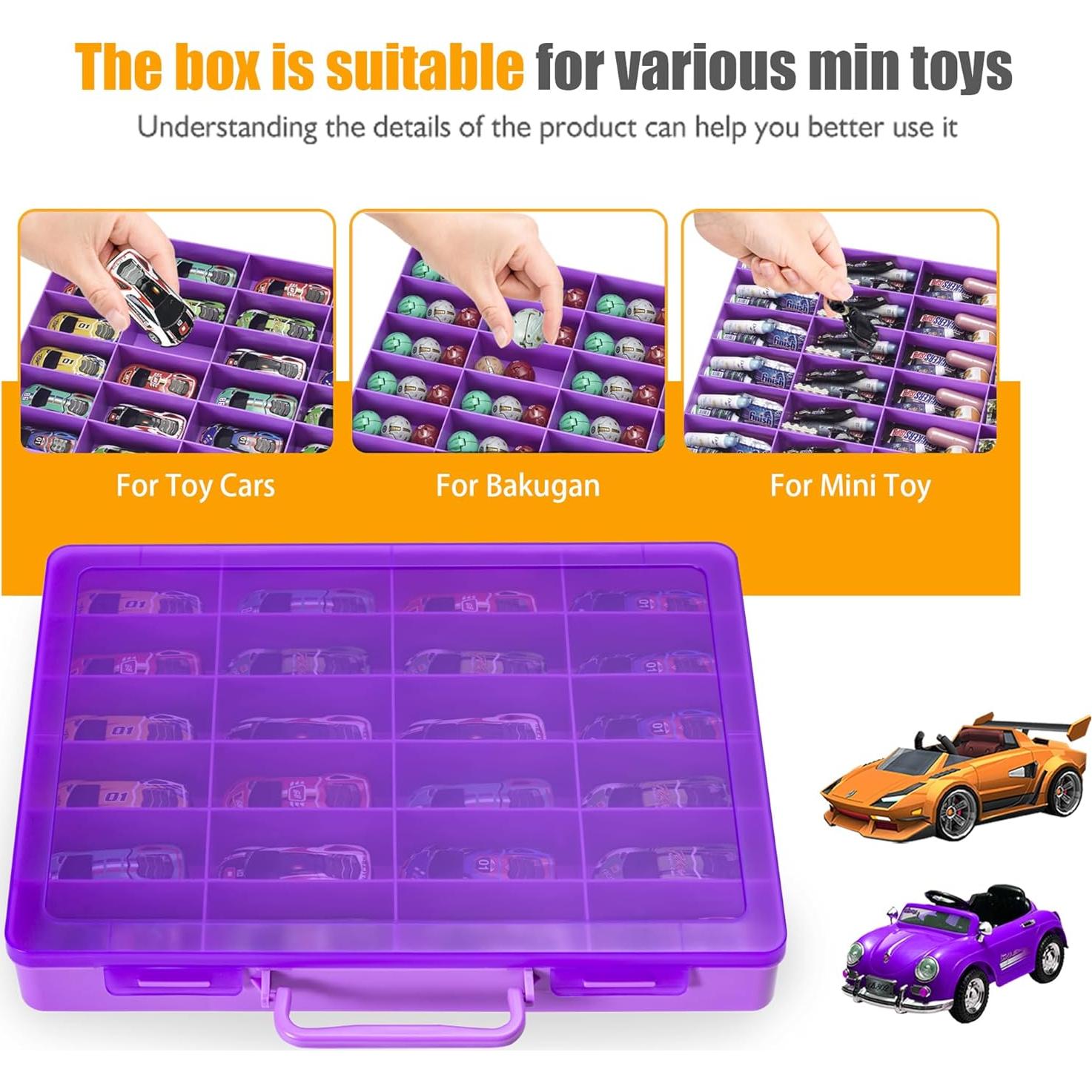 Caja Organizadora de Juguetes RISOU con 24 Compartimentos