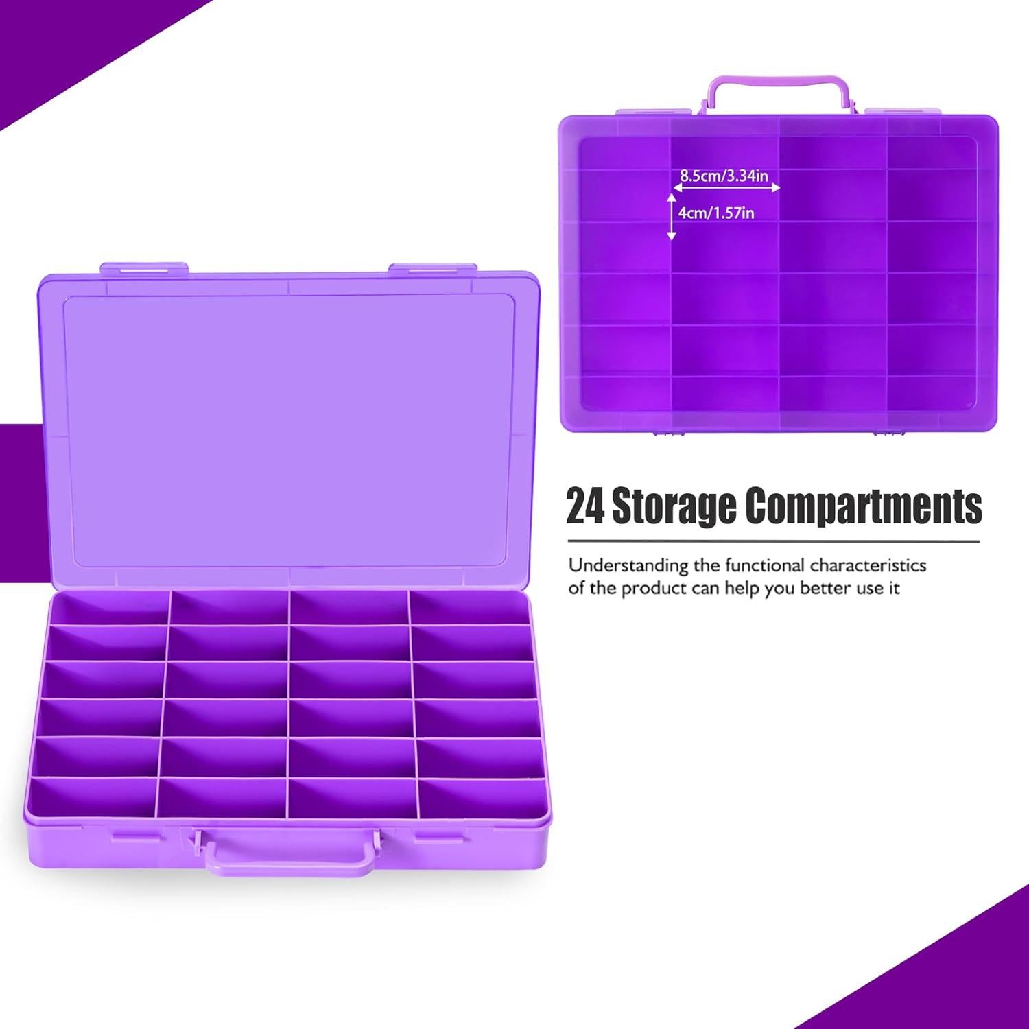 Caja Organizadora de Juguetes RISOU con 24 Compartimentos