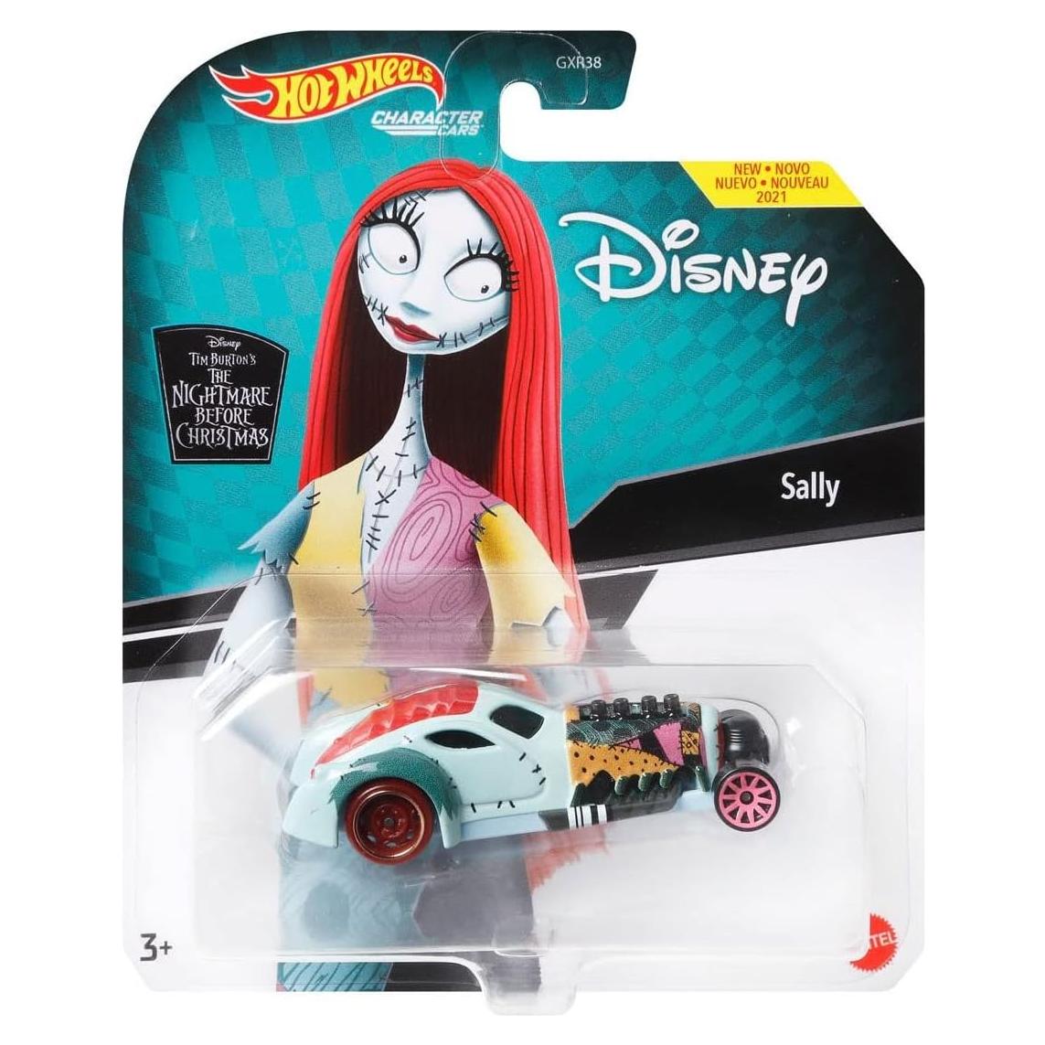 Coche de Personaje Hot Wheels Sally - Pesadilla Antes de Navidad