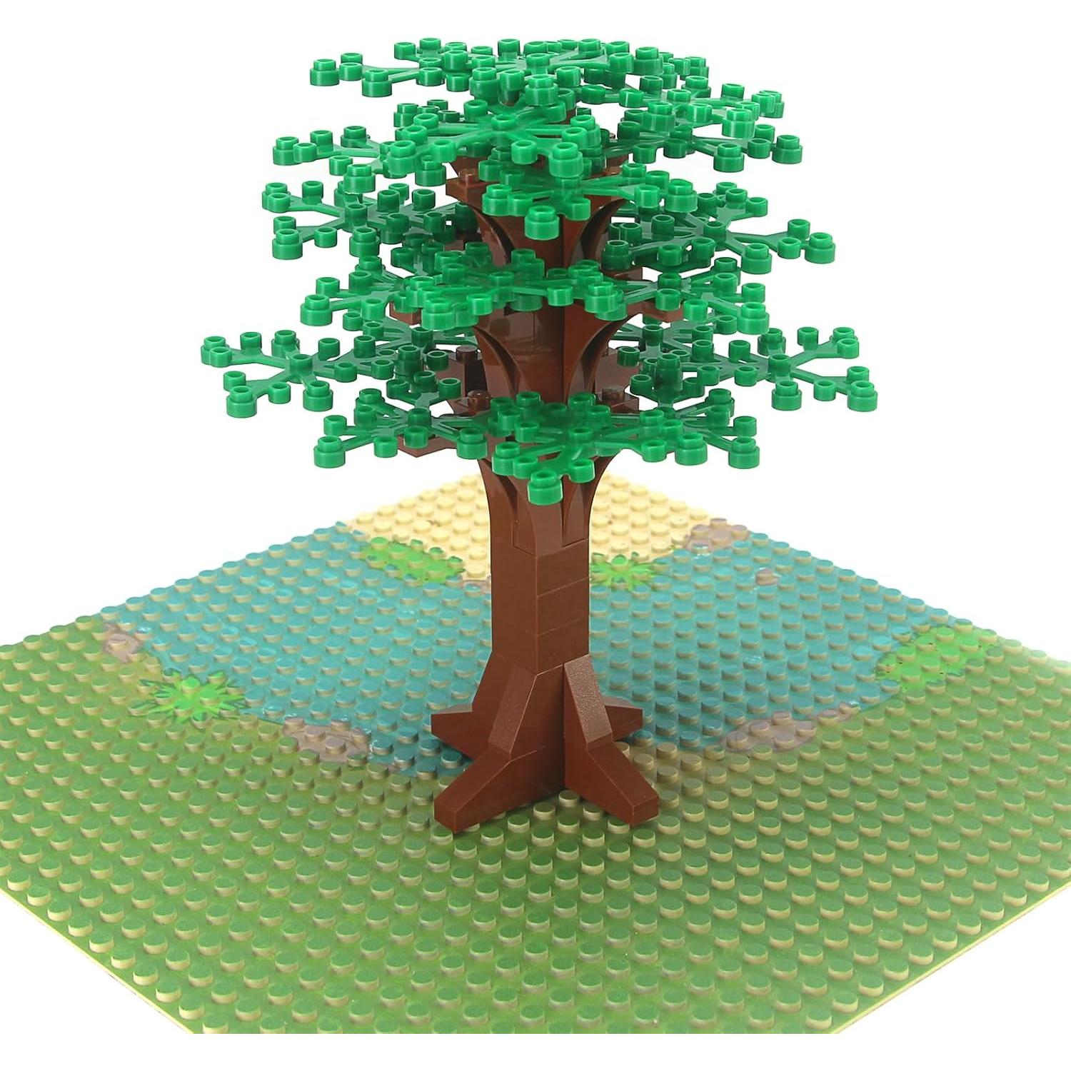 Juego de Bloques de Construcción de Árboles Grandes F - 17 cm Verde (2 piezas)