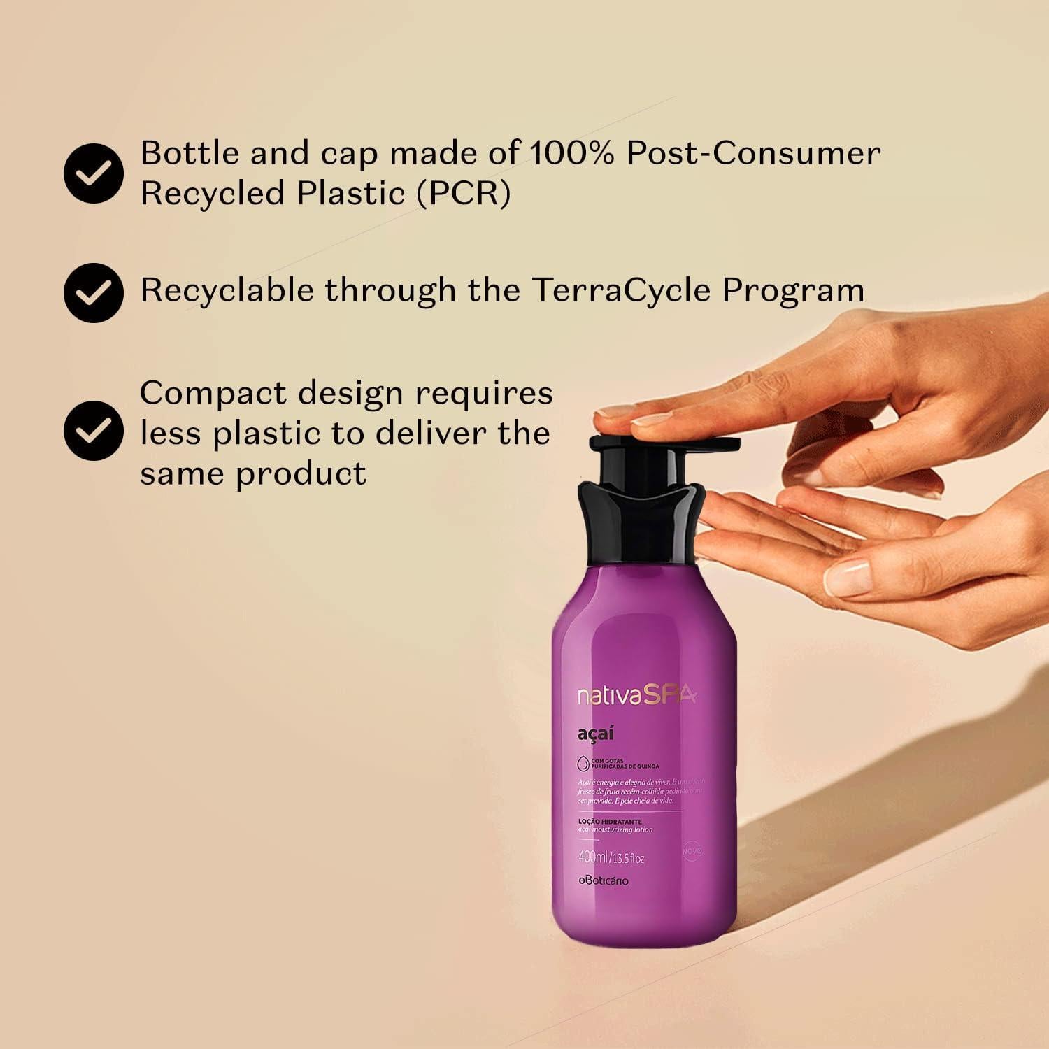 Loción Corporal Hidratante Nativa SPA Acai 382.7g - Vegana