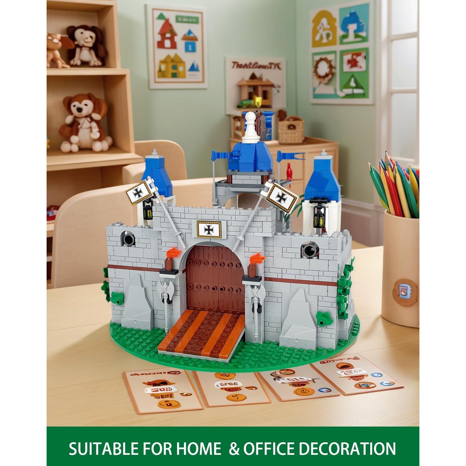 Juego de Bloques de Construcción Castillo Medieval Piegricdiat - 521 Piezas