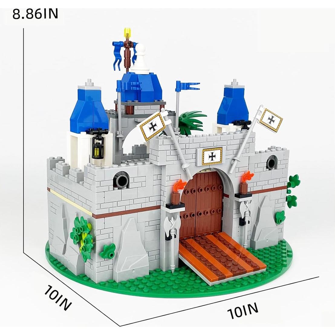 Juego de Bloques de Construcción Castillo Medieval Piegricdiat - 521 Piezas