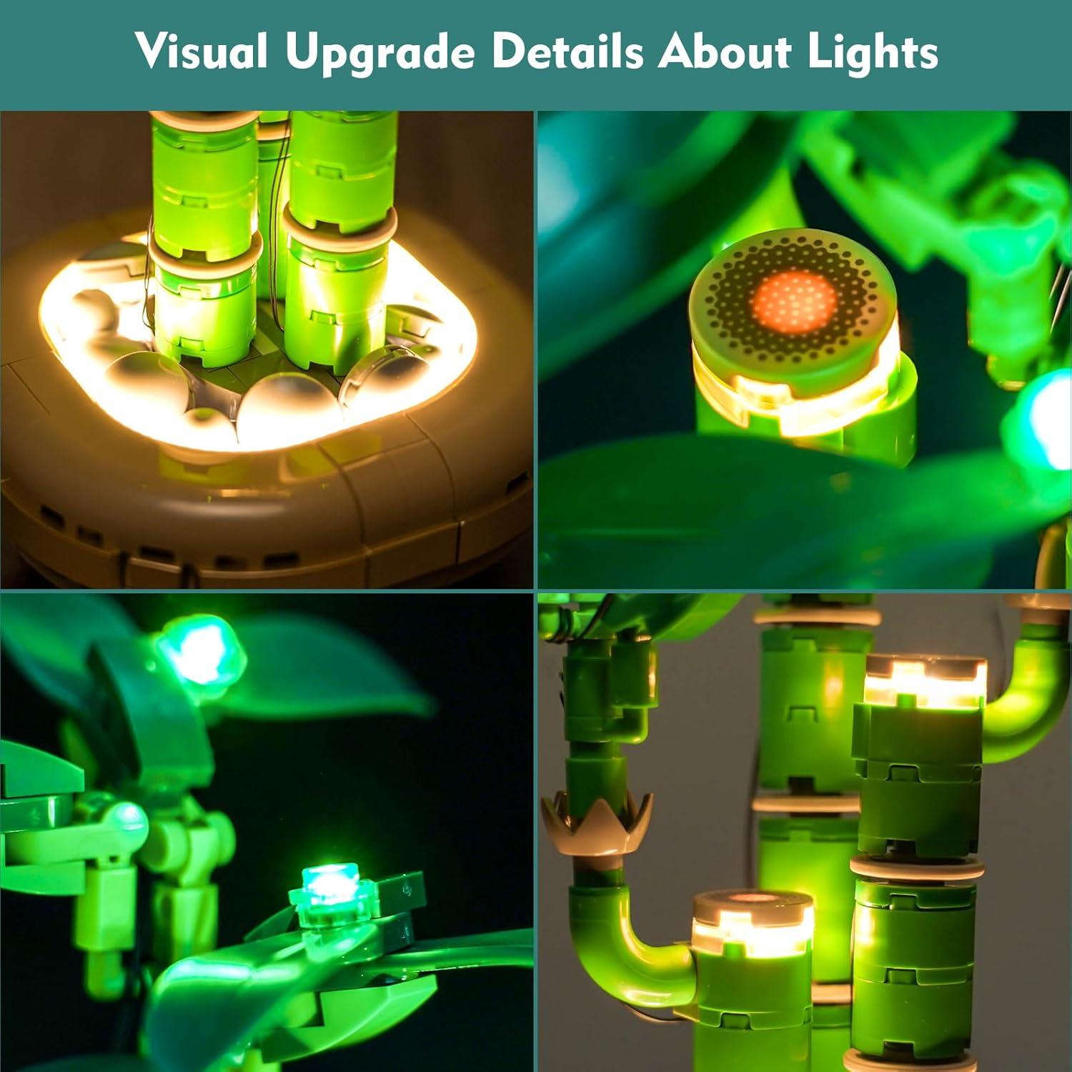 Kit de Luz LED LocoLee para LEGO Lucky Bamboo 10344