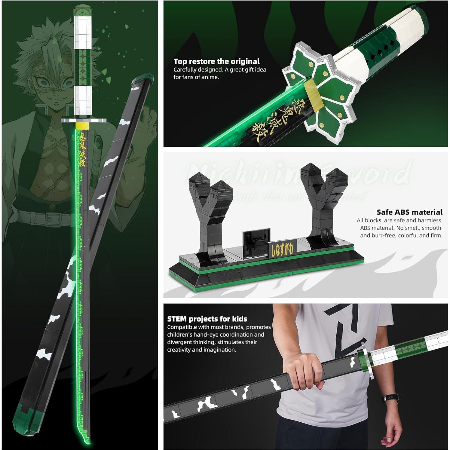 Set de Construcción Toy Player Demon Slayer Sanemi 710 Piezas