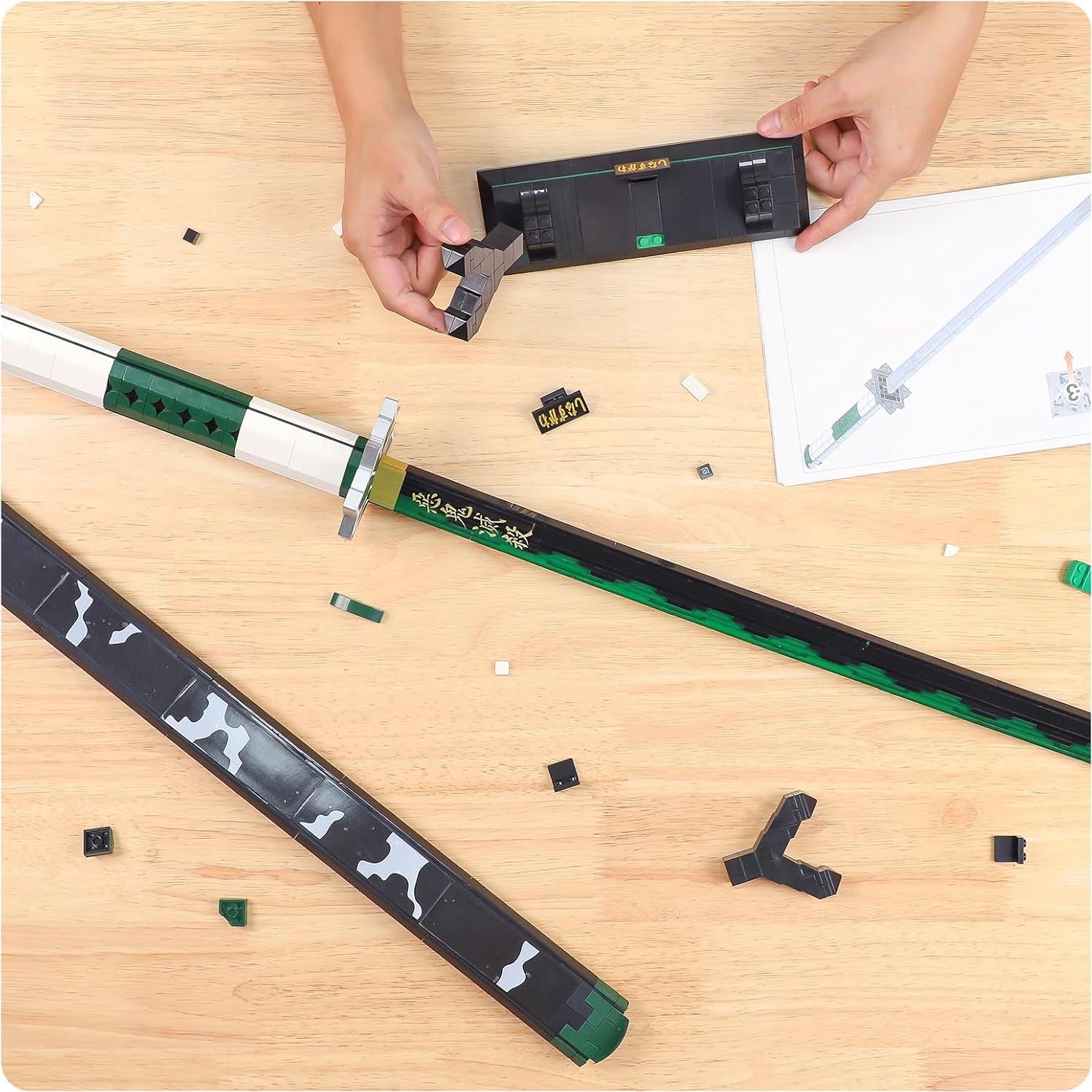 Set de Construcción Toy Player Demon Slayer Sanemi 710 Piezas