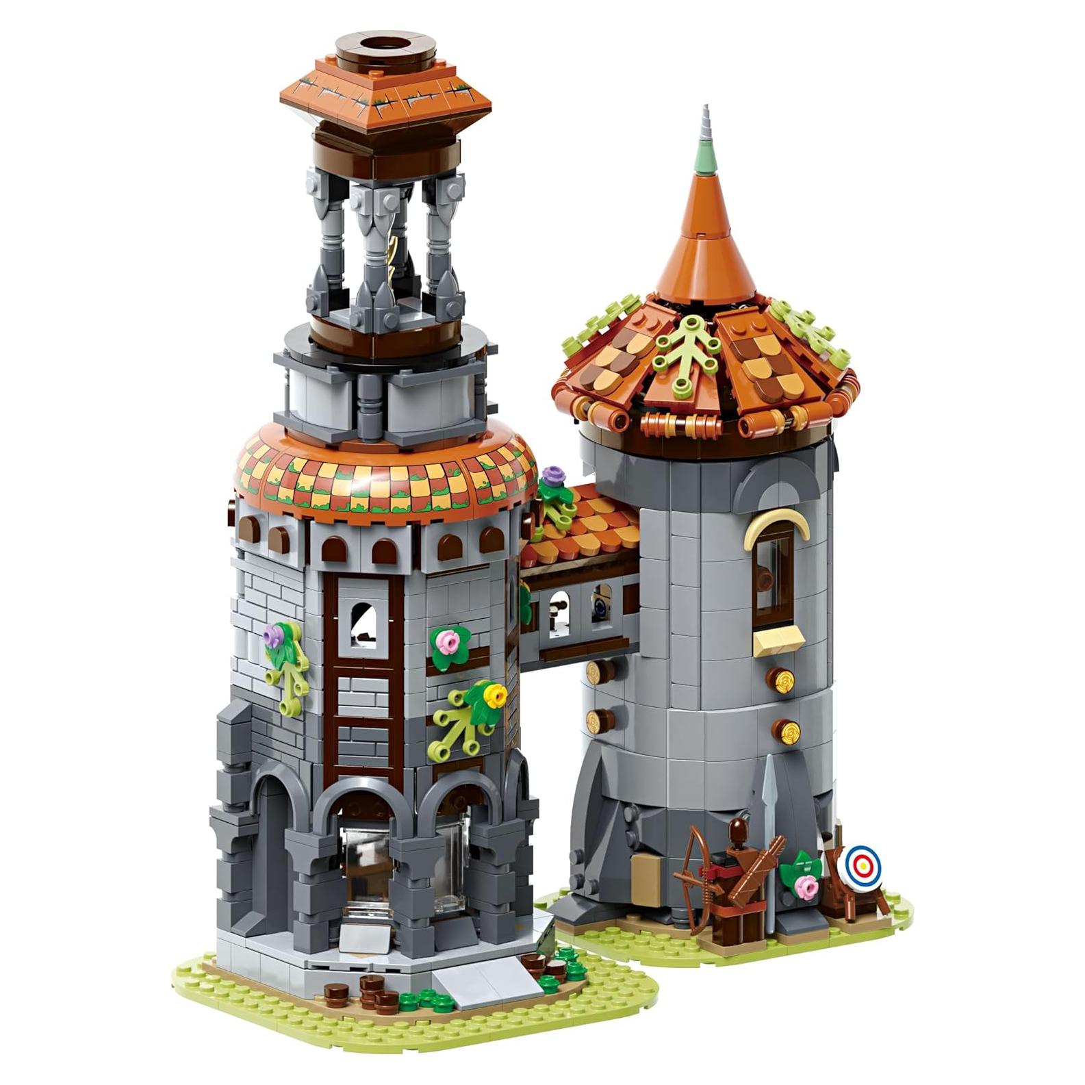 Conjunto de Bloques de Construcción Torre Medieval dOvOb 1326 Piezas