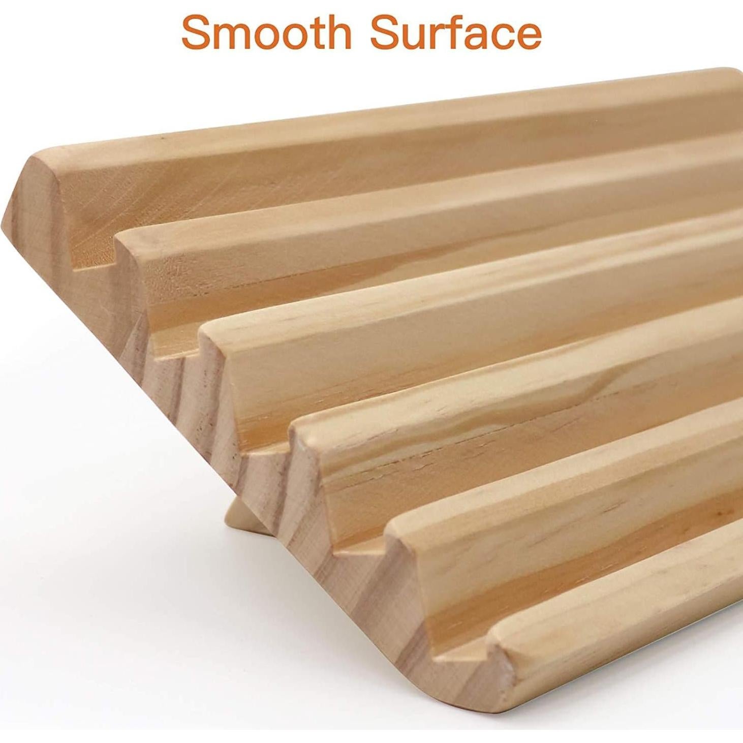 Soportes de Madera para Dominó Plusvivo - 4 Bandejas Ajustables