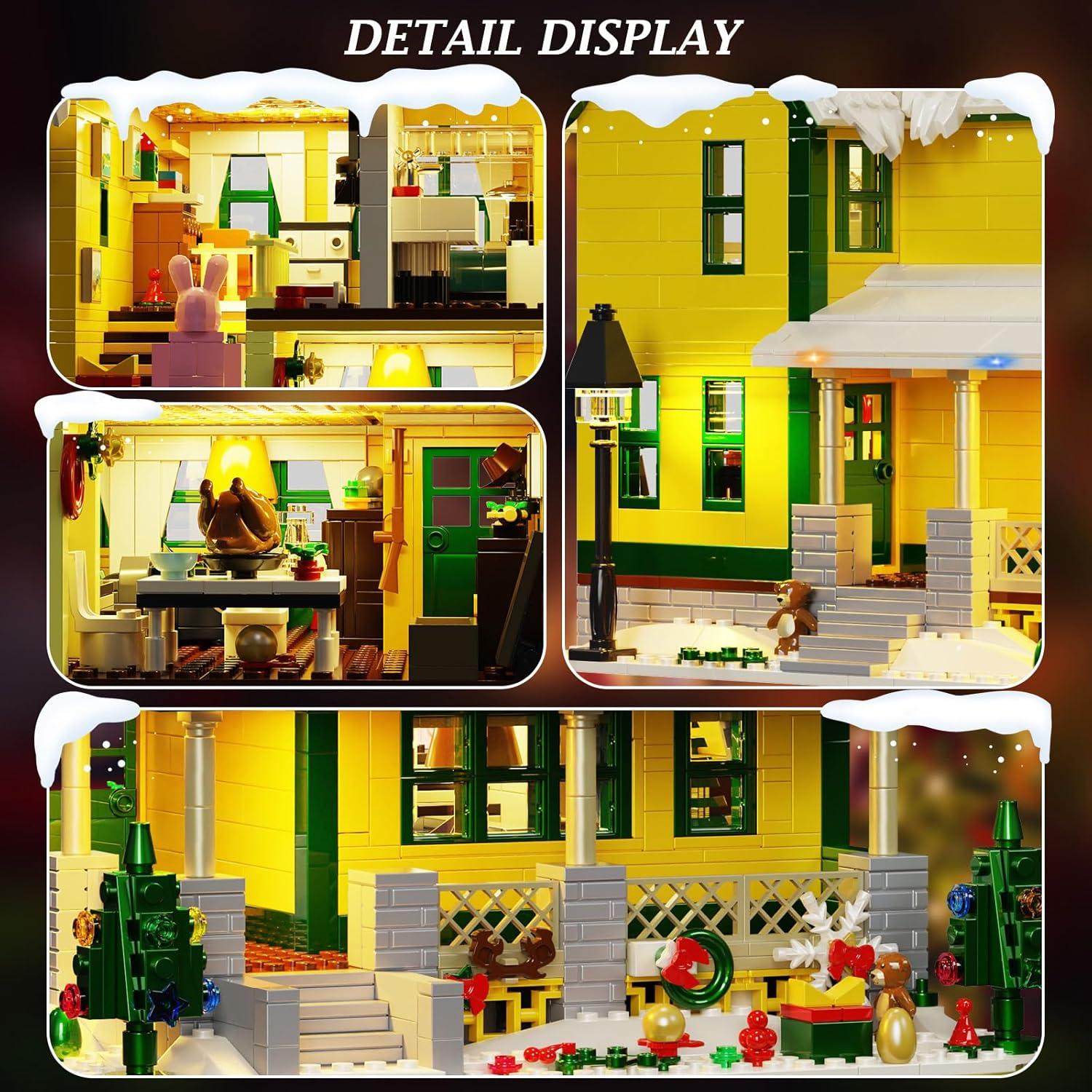 Juego de Construcción Casa de Navidad YOYBLOXY 1367 PCS