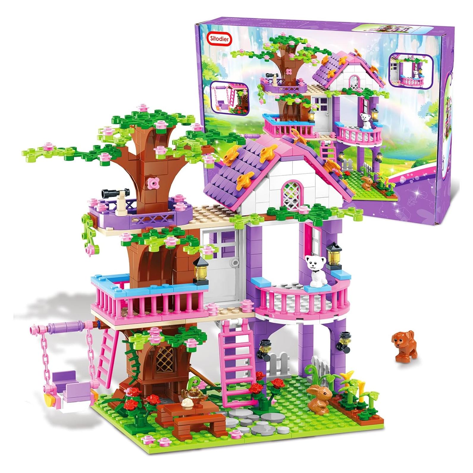 Juego de Construcción Casa en el Árbol Sitodier - 558 Piezas