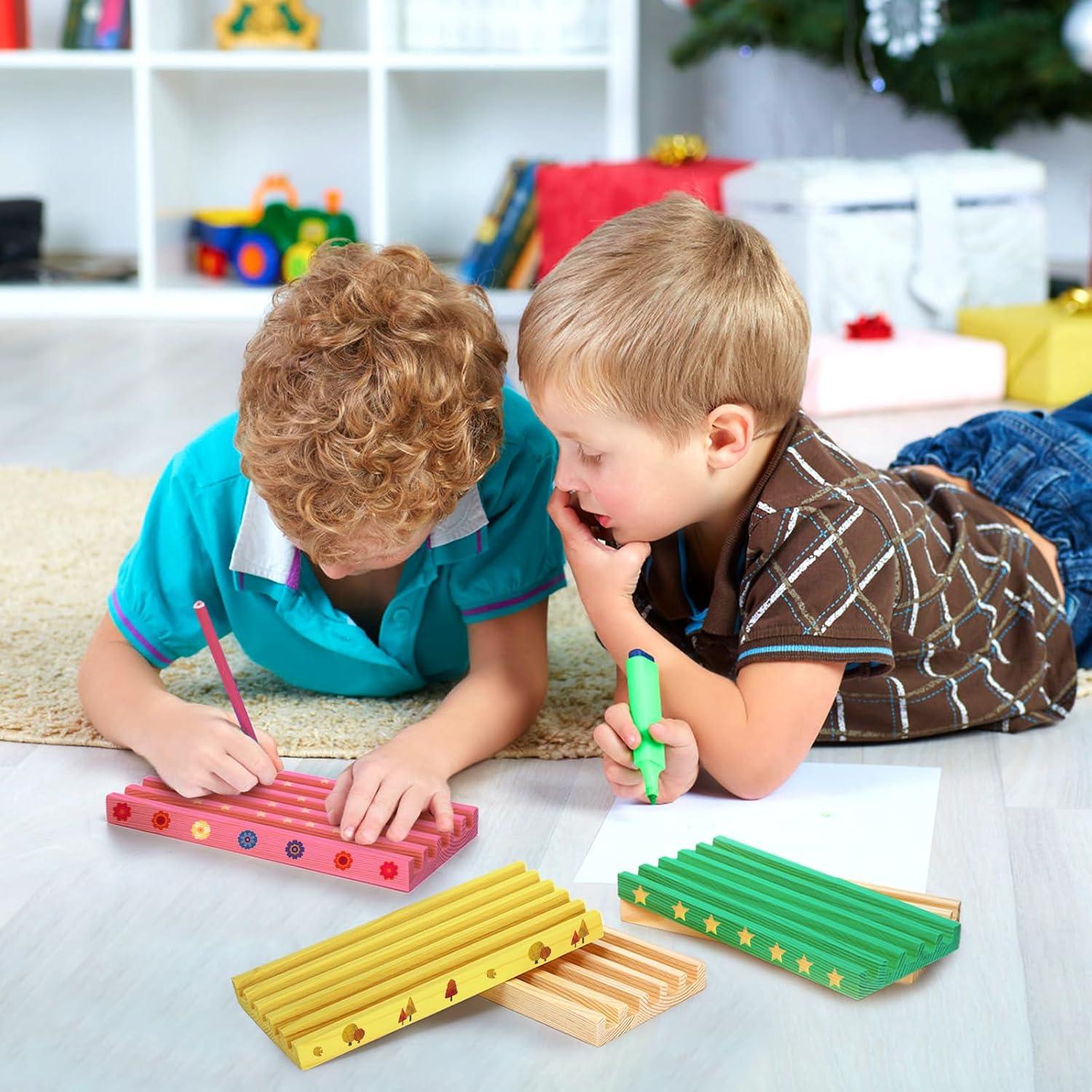 Juego de 8 Soportes de Dominó Noamus de Madera Premium