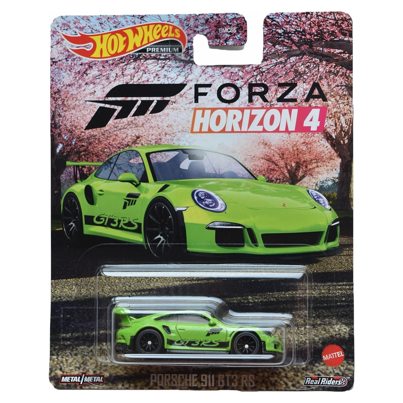 Hot Wheels Porsche 911 GT3 RS Verde Premium 19.1 cm