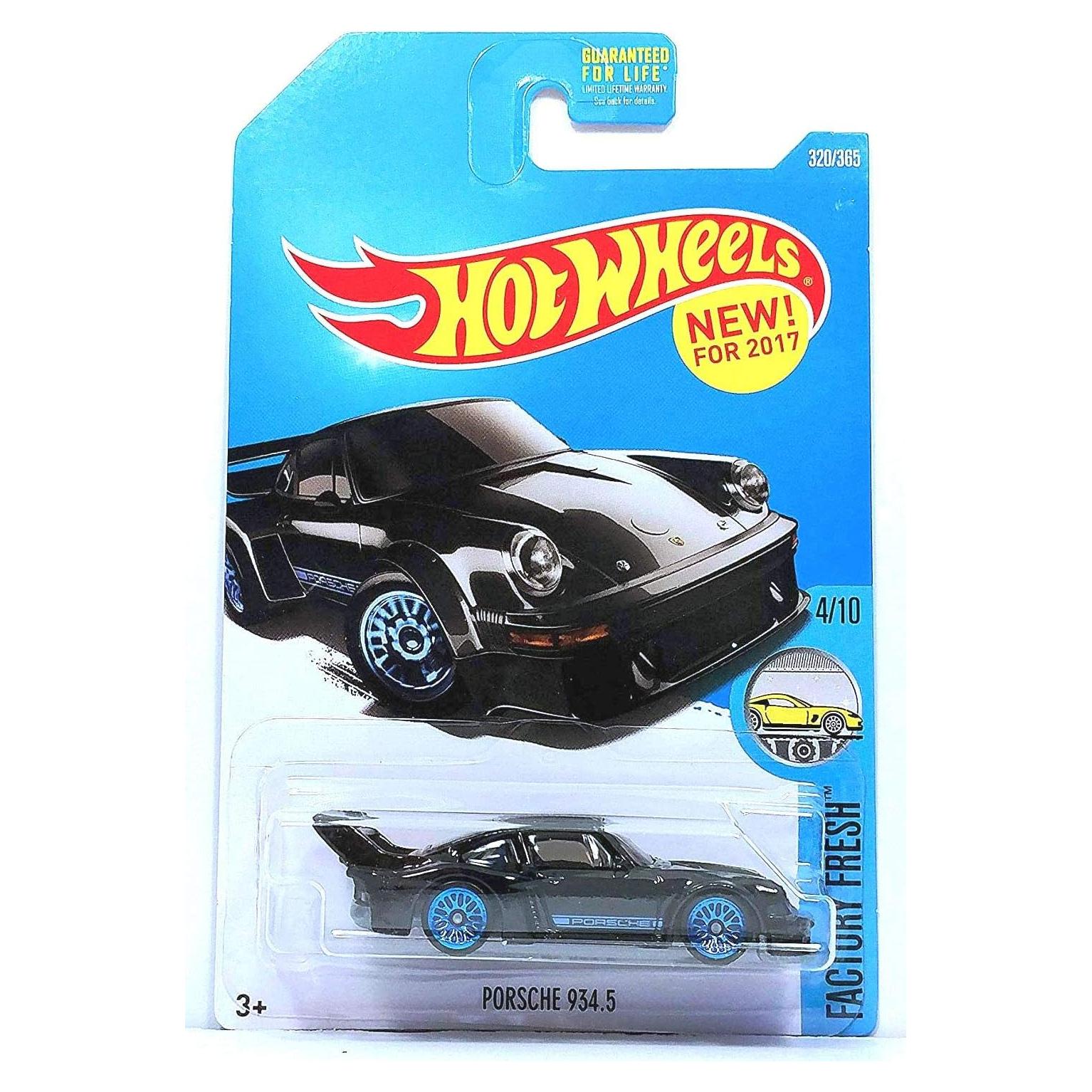 Hot Wheels Porsche 934.5 2017 Fábrica Fresca Negro 1:64