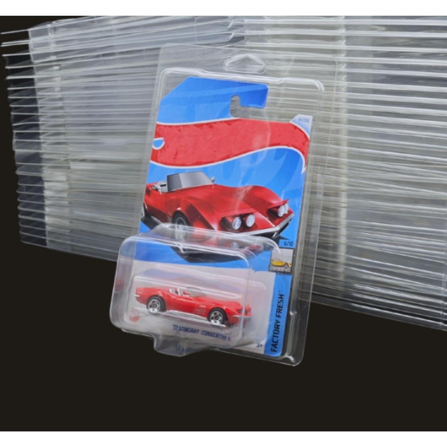 20 Fundas Protectoras Transparentes THINNGEN para Hot-Wheels