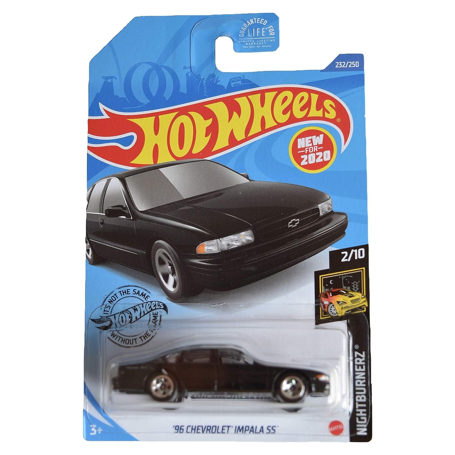 Auto de colección Hot Wheels Chevrolet Impala SS 1996 1:64